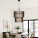 Park Row 14 Light 32 inch Matte Black and French Gold Chandelier Ceiling Light