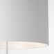 Barbara Barry Spinet 62.25 inch 15 watt Matte White Floor Lamp Portable Light