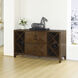 Cameron Walnut and Taupe Cabinet