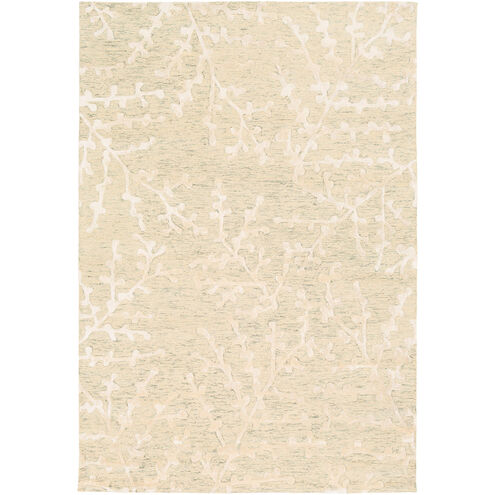 Opus 36 X 24 inch Cream/Pale Blue/Sage/Teal/White Rugs, Rectangle