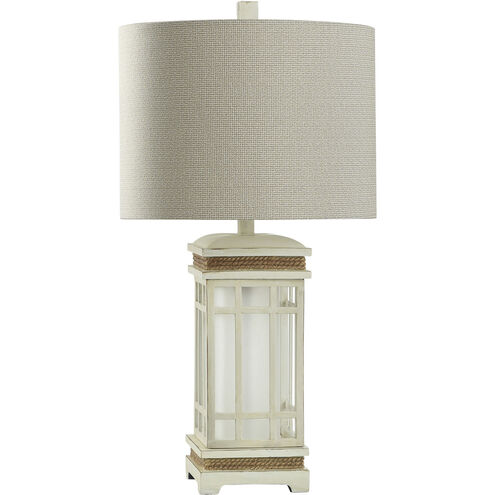 Cameron 29 inch 100.00 watt Cream and Brown Table Lamp Portable Light