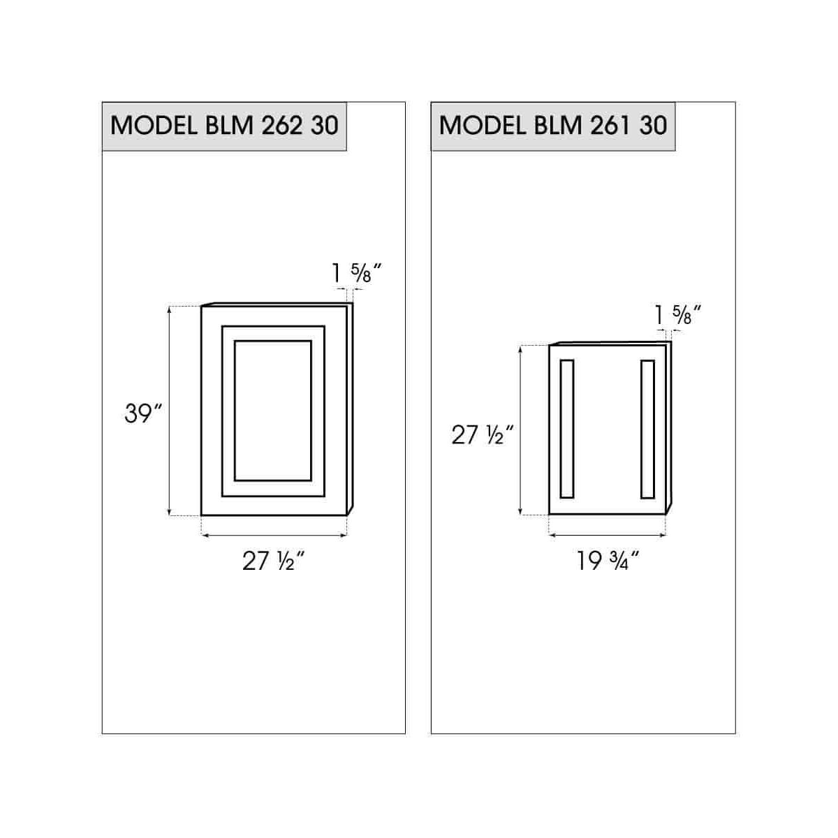 Envisage VII 39 X 28 inch Wall Mirror