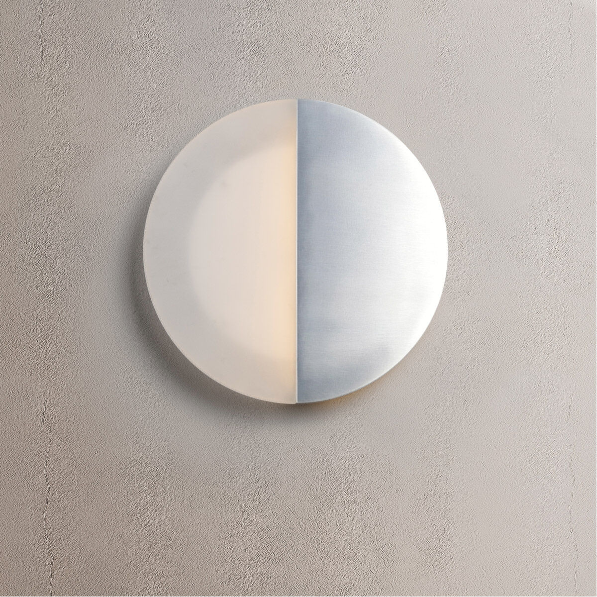 Alumilux Glow LED 10 inch Satin Aluminum ADA Wall Sconce Wall Light