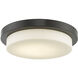 Step LED 15.75 inch Bronze Flush Mount Ceiling Light