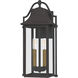 Manning 2 Light 19 inch Western Bronze Outdoor Wall Lantern