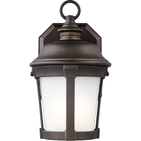 Calder 1 Light 10 inch Antique Bronze Outdoor Wall Lantern, Small