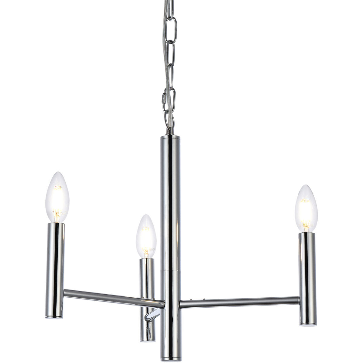 Carmella 3 Light 17 inch Chrome Pendant Ceiling Light
