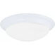 Nash 1 Light 11.5 inch White Flush Mount Ceiling Light