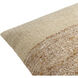 Troposphere 20 X 20 inch Dark Brown / Tan / Beige Accent Pillow