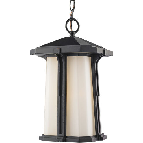 Harbor Lane 1 Light 7.5 inch Black Outdoor Chain Mount Ceiling Fixture