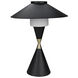 Lucia 23 inch 60.00 watt Matte Black Table Lamp Portable Light