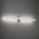 Bastone LED 36 inch Brushed Nickel Bath Vanity & Wall Light in 3500K, dweLED