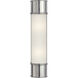 Chapman & Myers Oxford 2 Light 4.25 inch Chrome Bath Sconce Wall Light