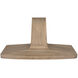 Travis 84 X 44 inch Washed Walnut Dining Table