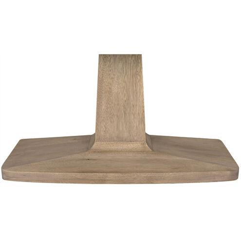 Travis 84 X 44 inch Washed Walnut Dining Table