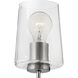 Kline LED 25 inch Brushed Nickel Chandelier Ceiling Light