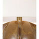 Kelly Wearstler Delmar 22.25 inch 15 watt Molten Amber Table Lamp Portable Light