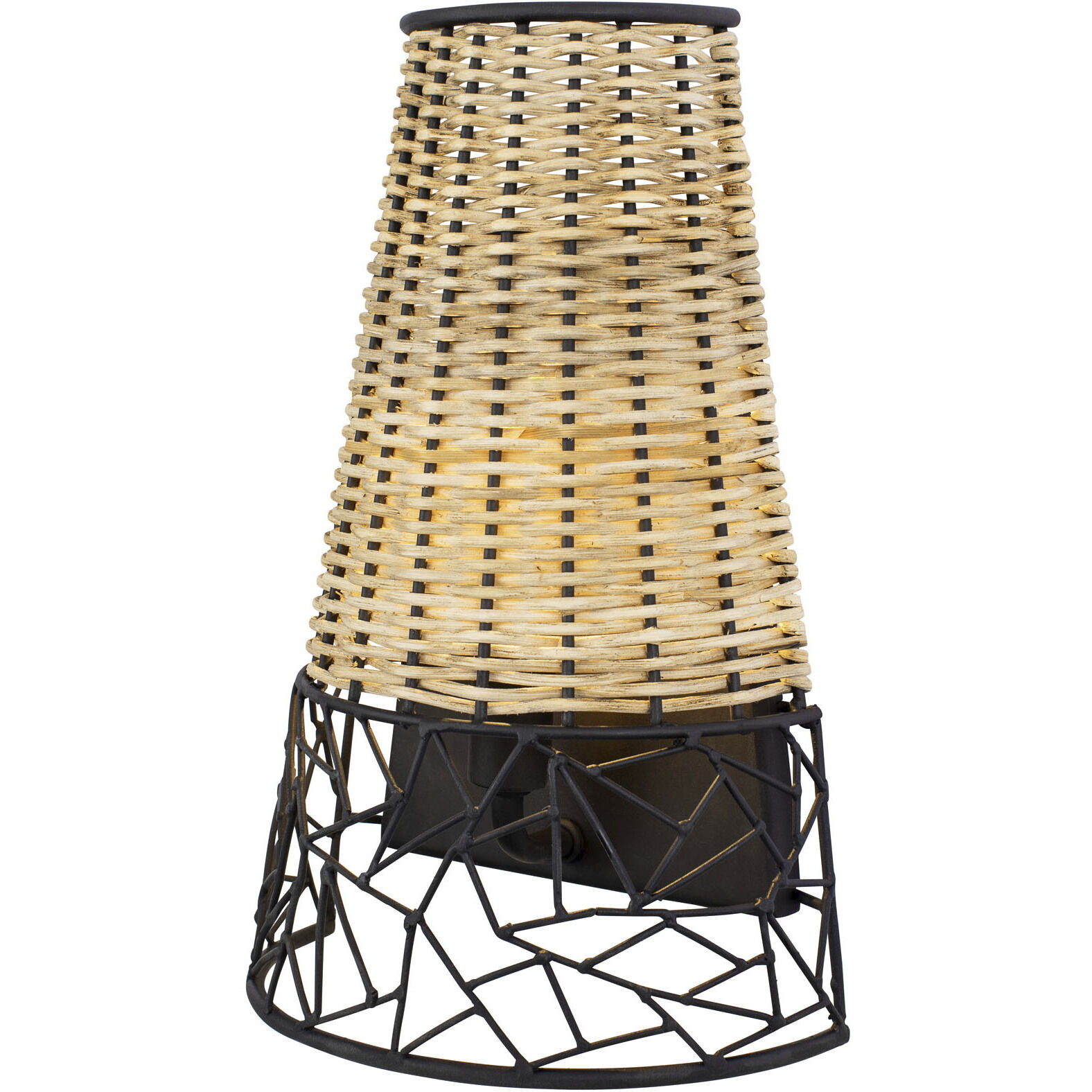 Cayman LED 8 inch Black Wall Sconce Wall Light