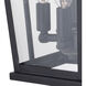 Lexington LED 17.25 inch Textured Black Outdoor Wall