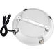 EnviroLite LED 14 inch White Vapor Tight Ceiling Light