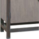 Mula Graywash with Black Credenza
