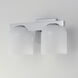 Scoop LED 13.5 inch Polished Chrome Bath Vanity Wall Light in Marble