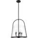 Archis 5 Light 18 inch Matte Black Pendant Ceiling Light