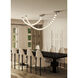Akoya LED 3.25 inch Chrome Pendant Ceiling Light