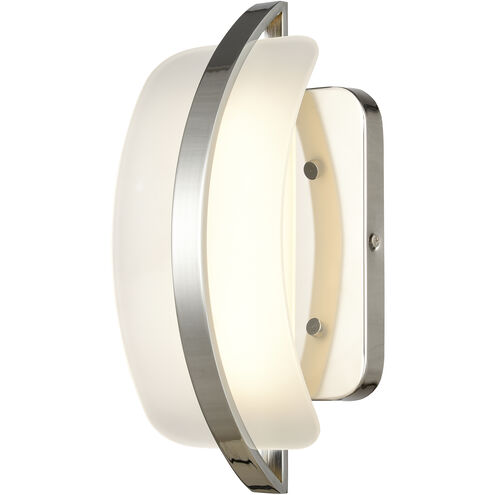 Curvato LED 6 inch Polished Chrome Vanity Light Wall Light in 11
