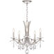 Vesca 5 Light 23 inch Antique Silver Chandelier Ceiling Light