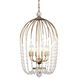 Voliere 6 Light 16.75 inch Havana Gold Pendant Ceiling Light