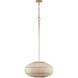 Zanzibar 4 Light 22 inch Soft Gold Pendant Ceiling Light