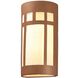 Ambiance 2 Light 10.75 inch Adobe and White Wall Sconce Wall Light