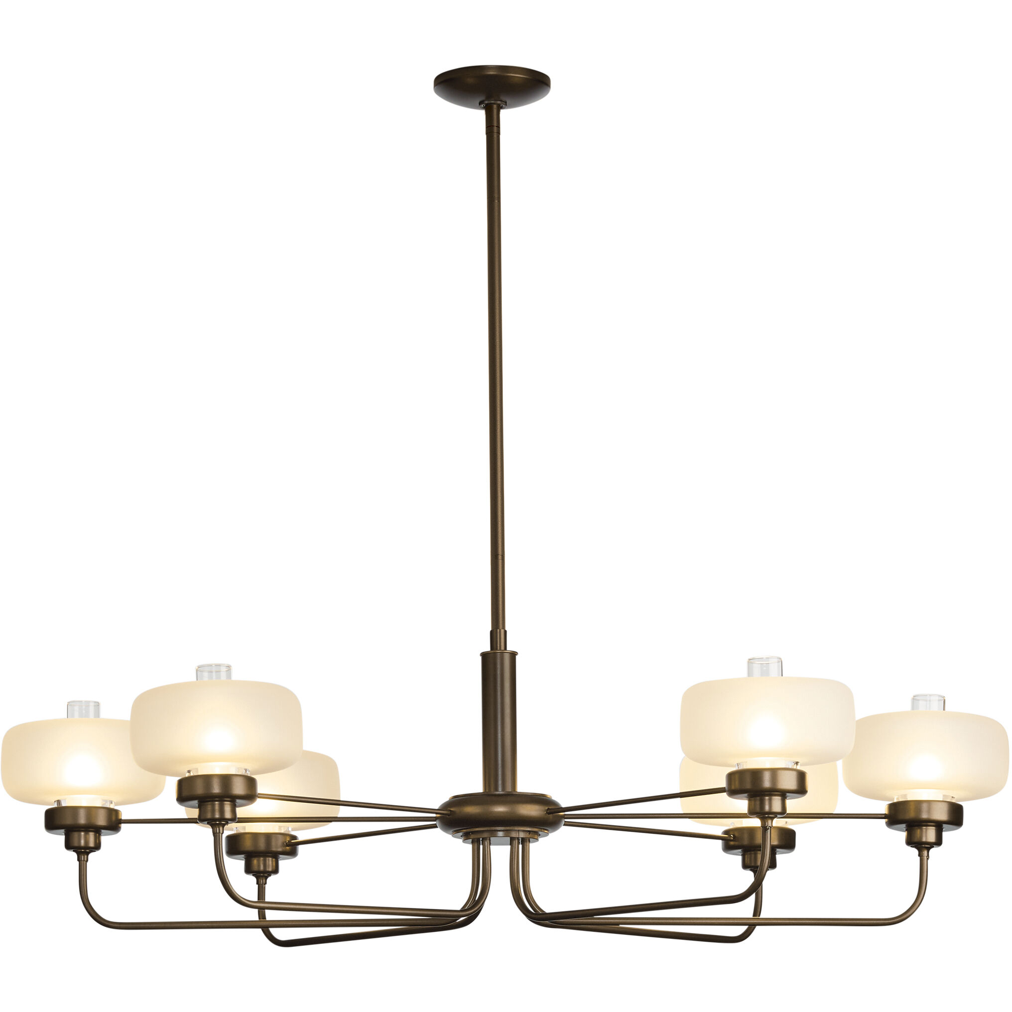 Nola 6 Light 42.4 inch Bronze Pendant Ceiling Light - Open Box
