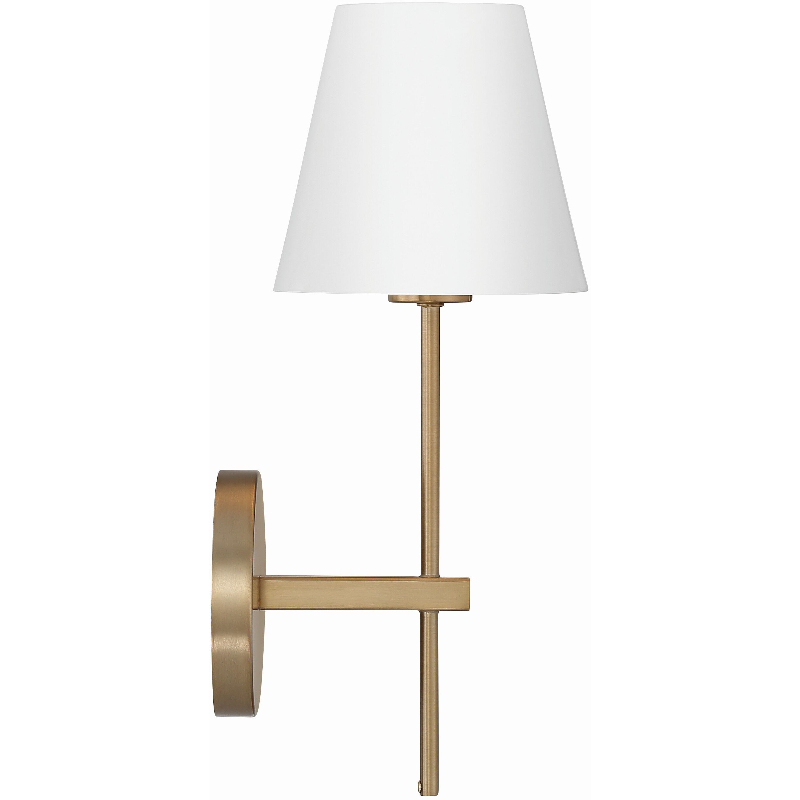 Xavier Bath Sconce Wall Light in Vibrant Gold