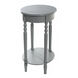 Emily 27 X 19.5 inch Antique Gray End/Side Table