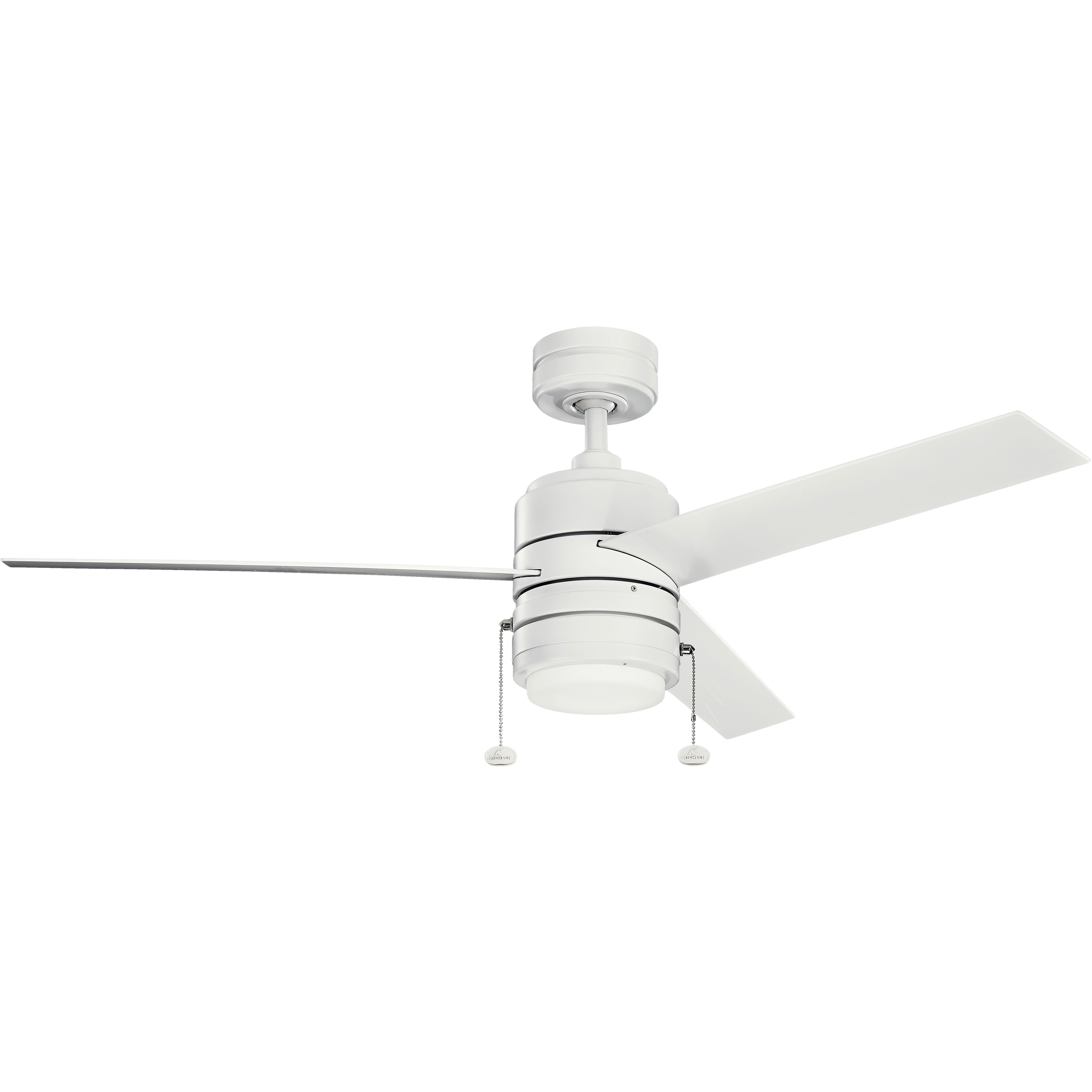 Arkwet Climates LED Matte White Fan Light Kit