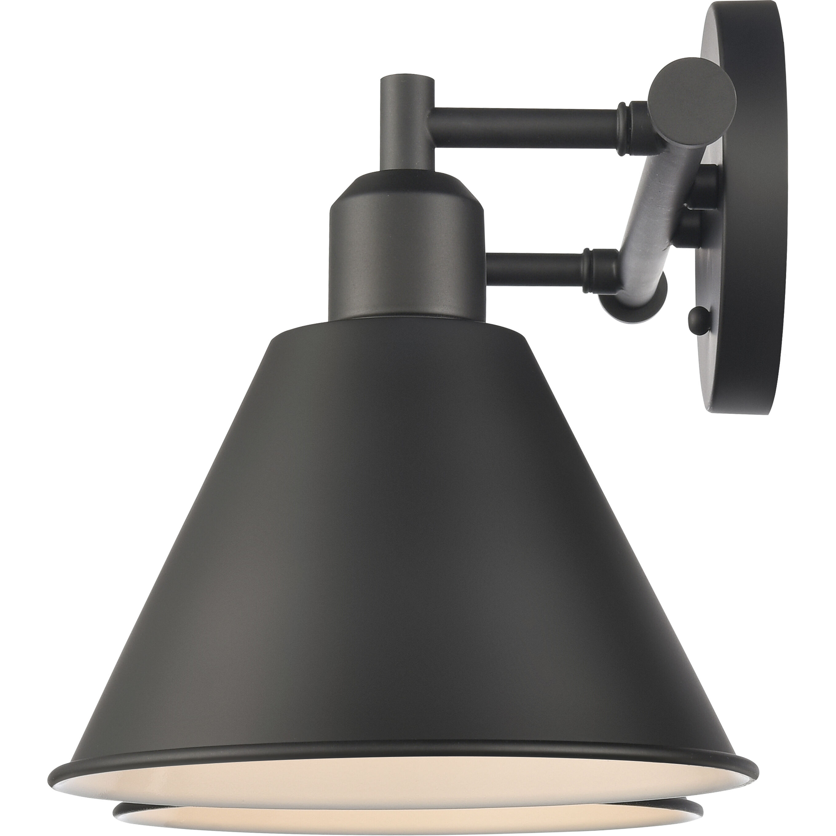 Abbington 2 Light 17.5 inch Matte Black Vanity Light Wall Light