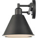 Abbington 2 Light 17.5 inch Matte Black Vanity Light Wall Light