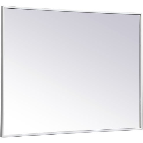 Monet 40 X 30 inch White Wall Mirror