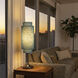 Lollipop 31 inch 14 watt Black Nickel Table Lamp Portable Light