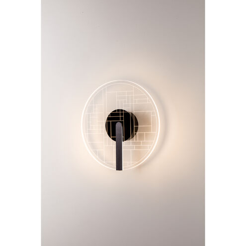 Circuit Satin Dark Gray Wall Sconce Wall Light