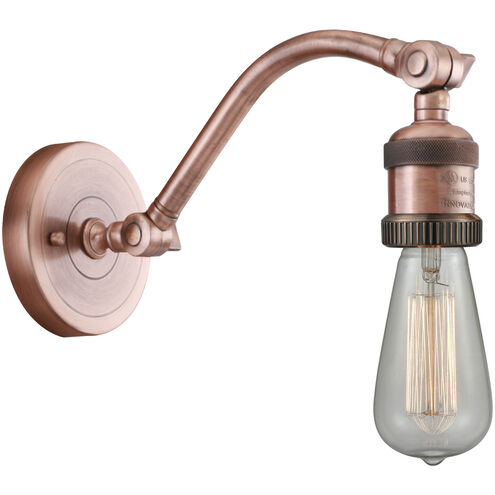 Double Swivel 1 Light 4.5 inch Antique Copper Sconce Wall Light