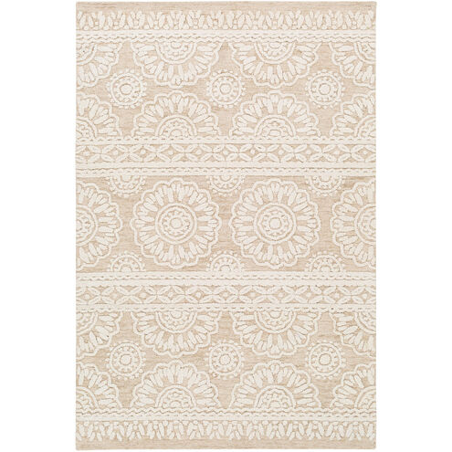 Scott 90 X 60 inch Light Beige Rug, Rectangle