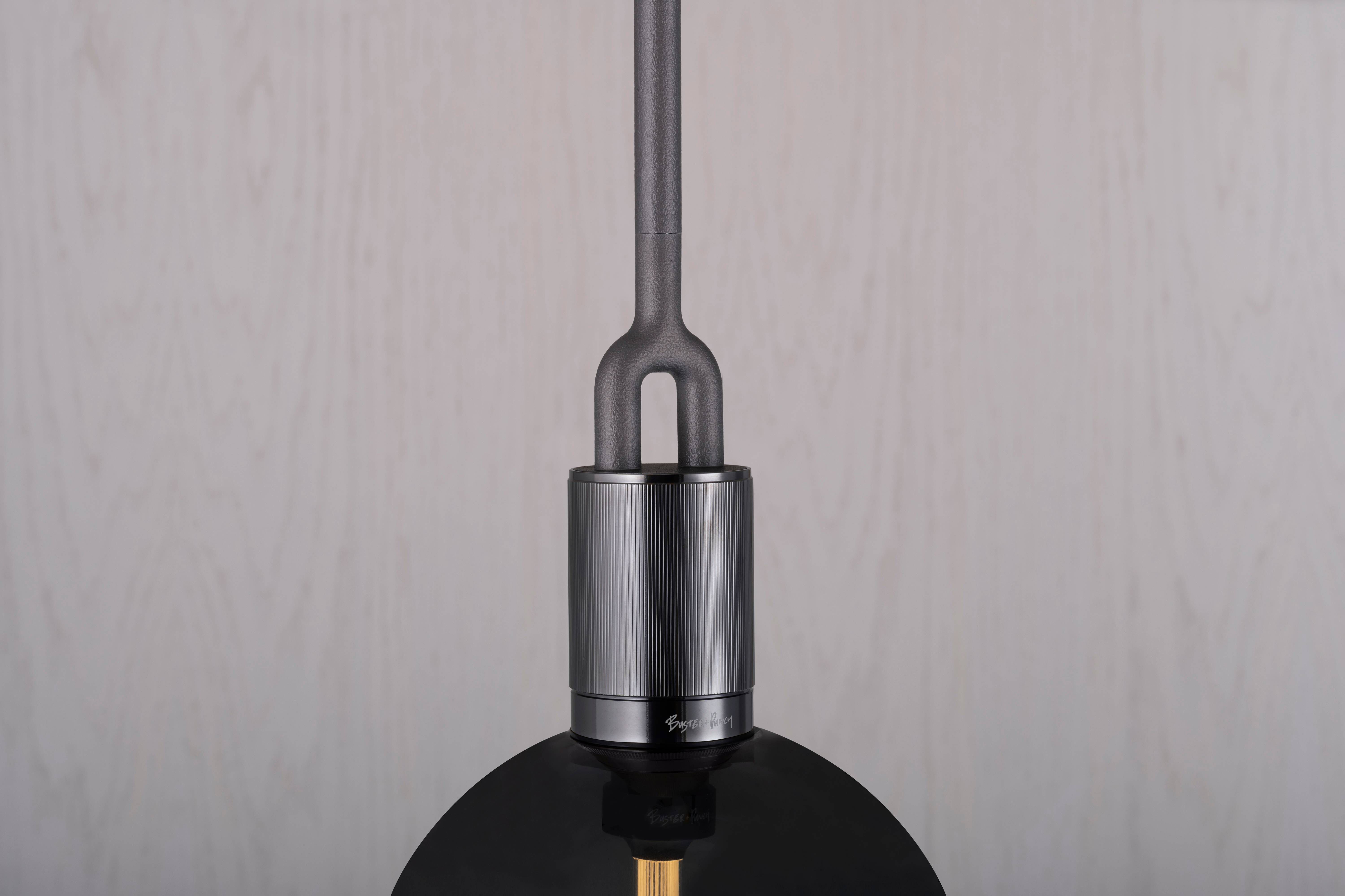 Forked LED 7.87 inch Gun Metal Pendant Ceiling Light