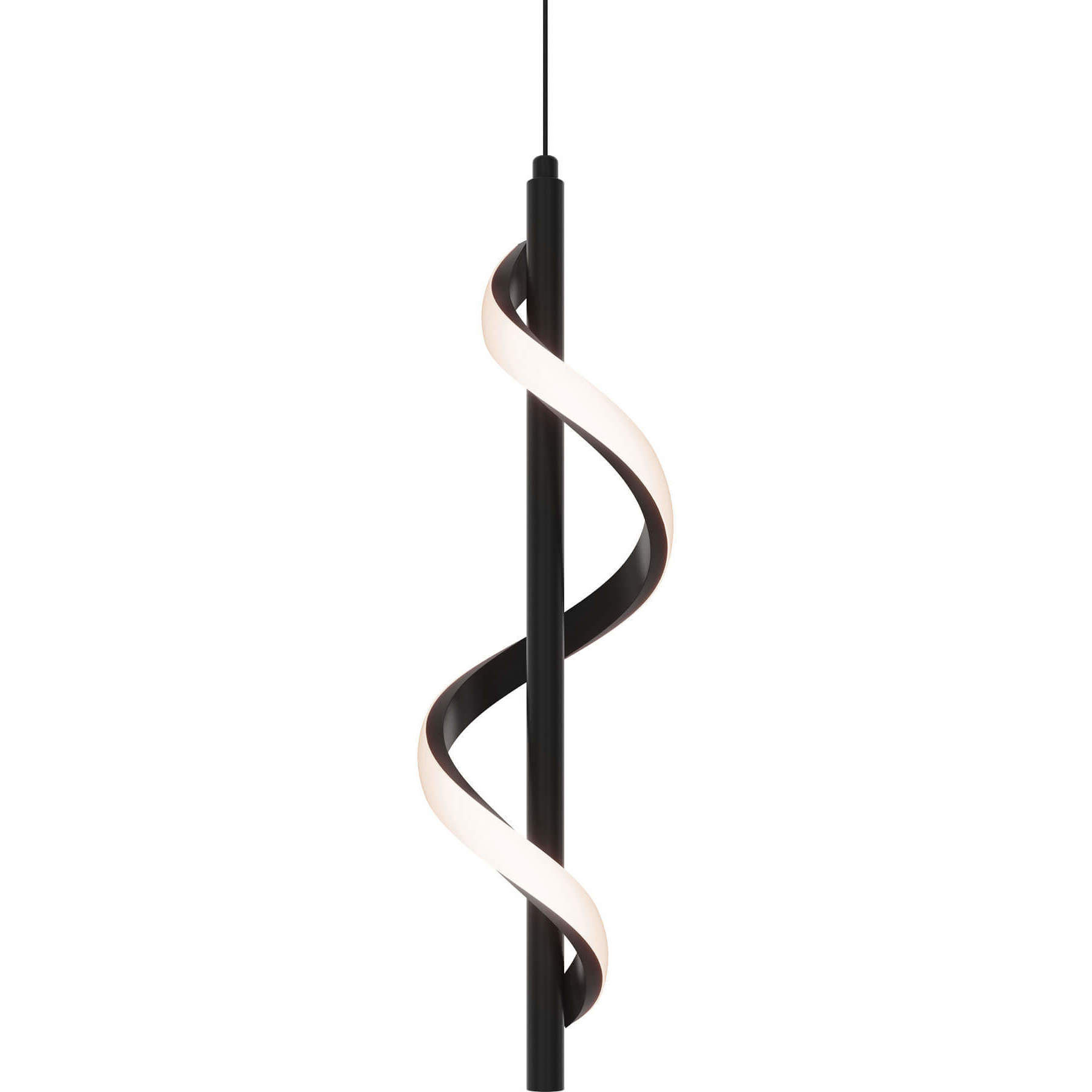 Spin 1 Light 4.7 inch Black Pendant Ceiling Light