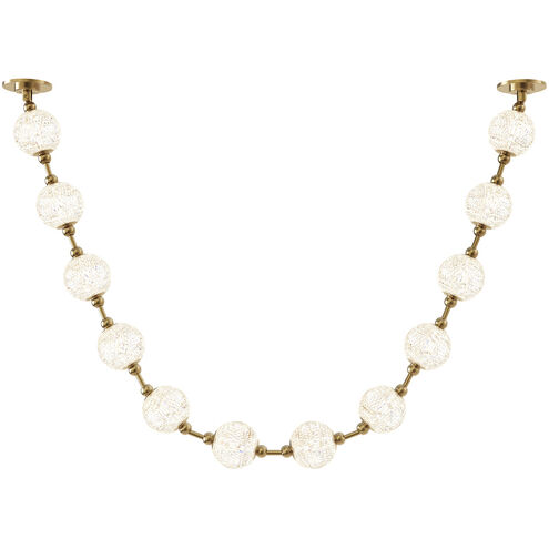 Marni LED 4.38 inch Natural Brass Pendant Ceiling Light