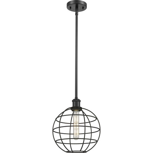 Lake Placid 1 Light 9.5 inch Matte Black Pendant Ceiling Light