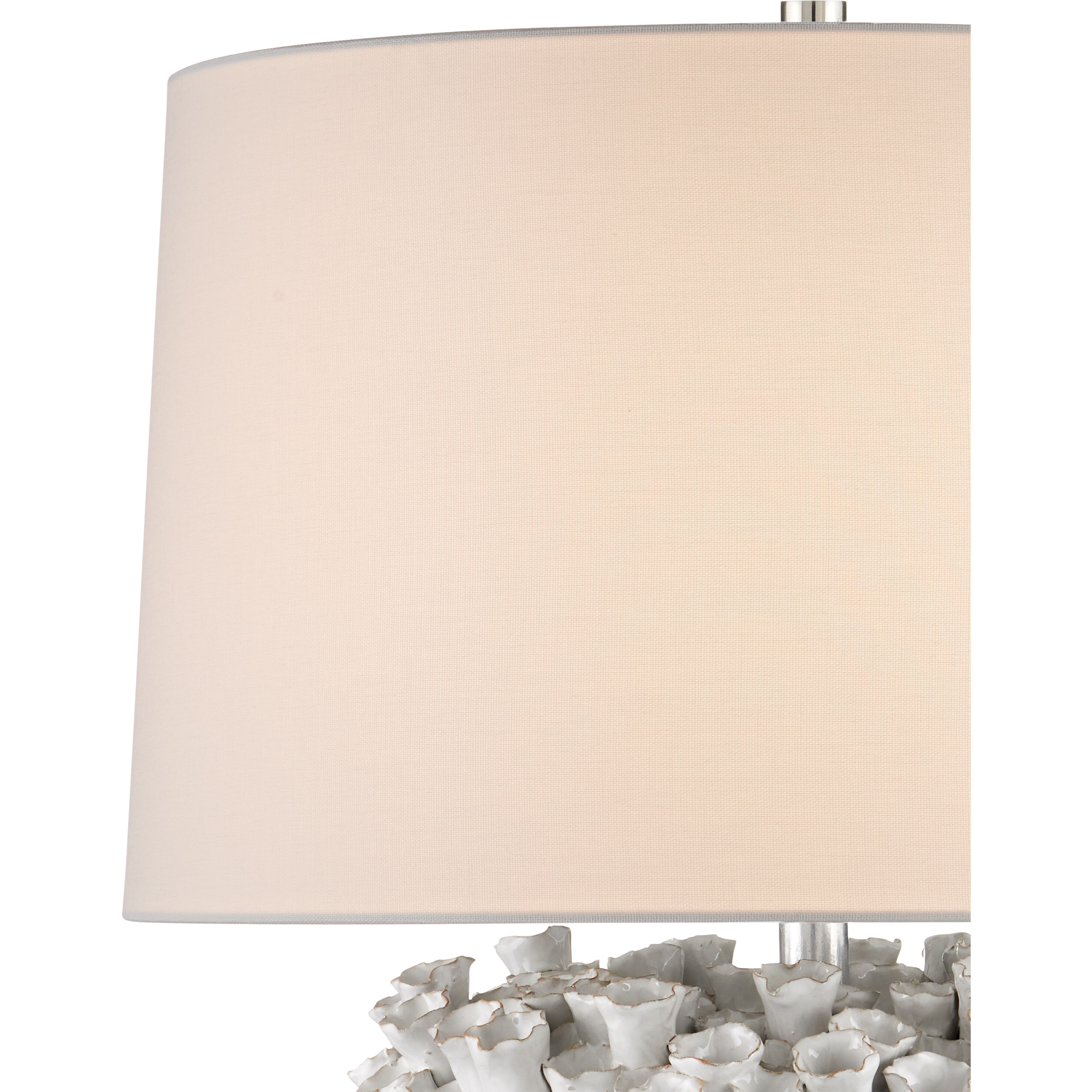 Manitapi 26 inch 150.00 watt White Table Lamp Portable Light