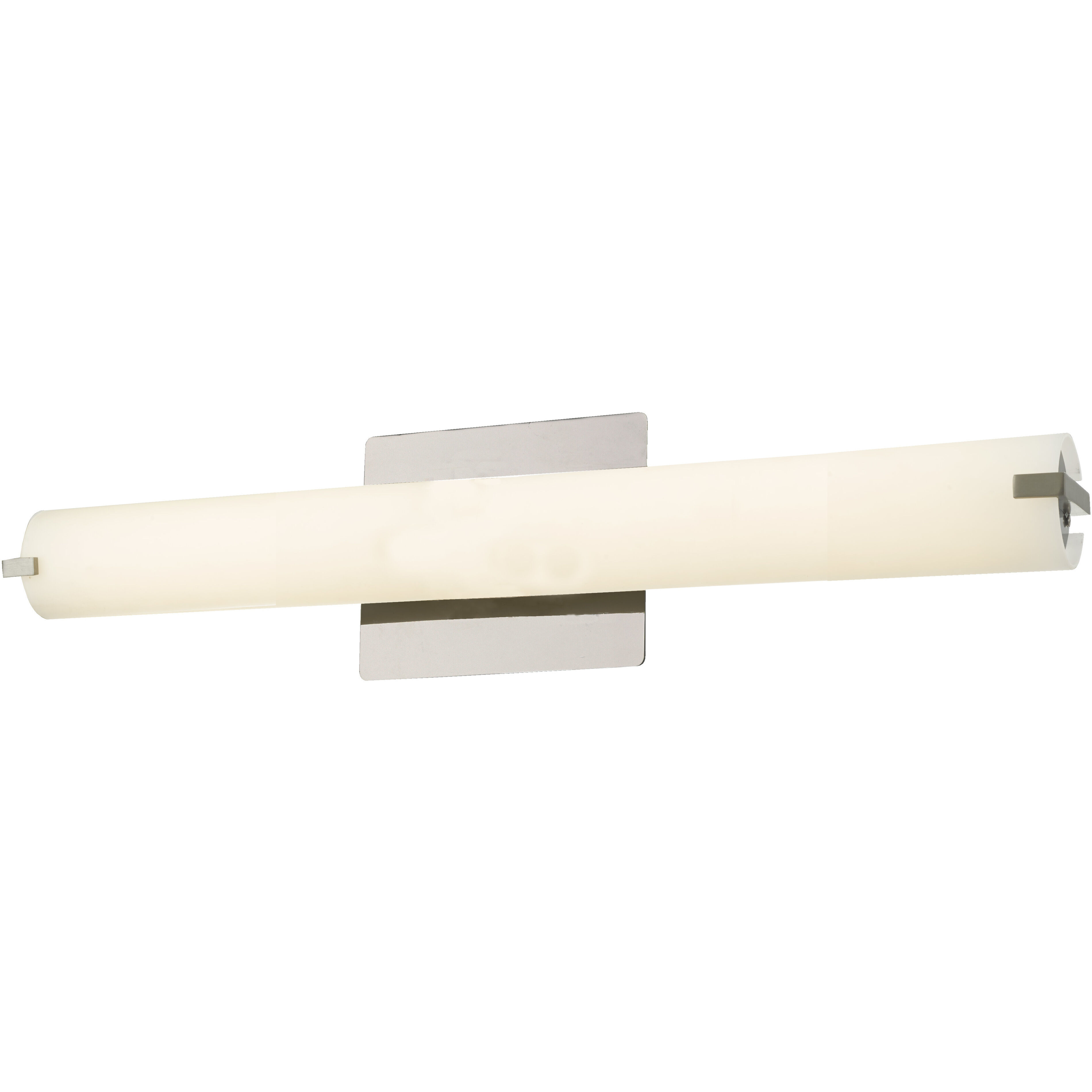 Squire LED 18 inch Brushed Nickel Bath Vanity Light Wall Light